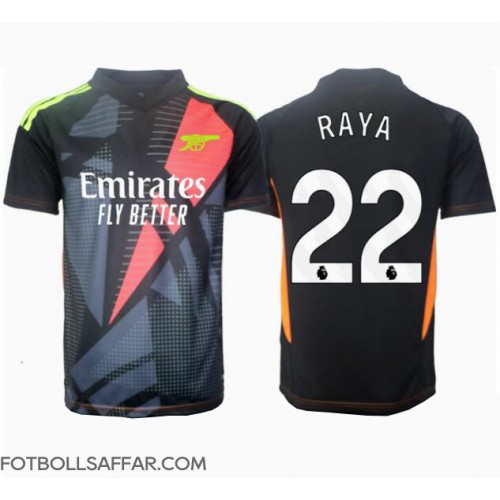 Arsenal David Raya #22 Målvakt Tredjeställ 2024-25 Kortärmad